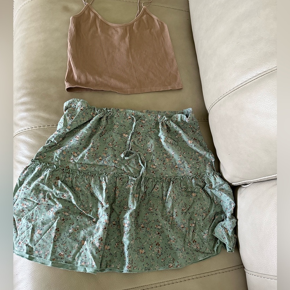 Cute mini skirt